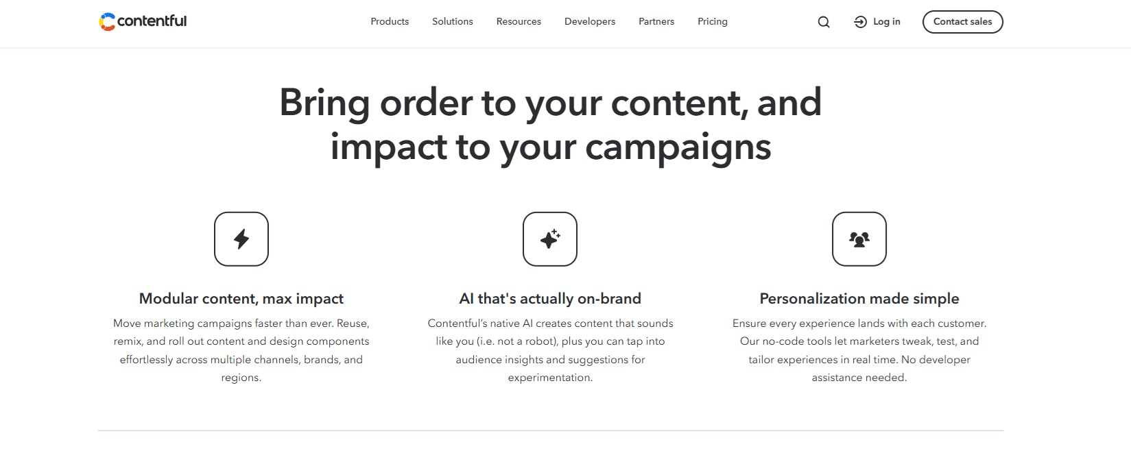 Contentful - API first CMS